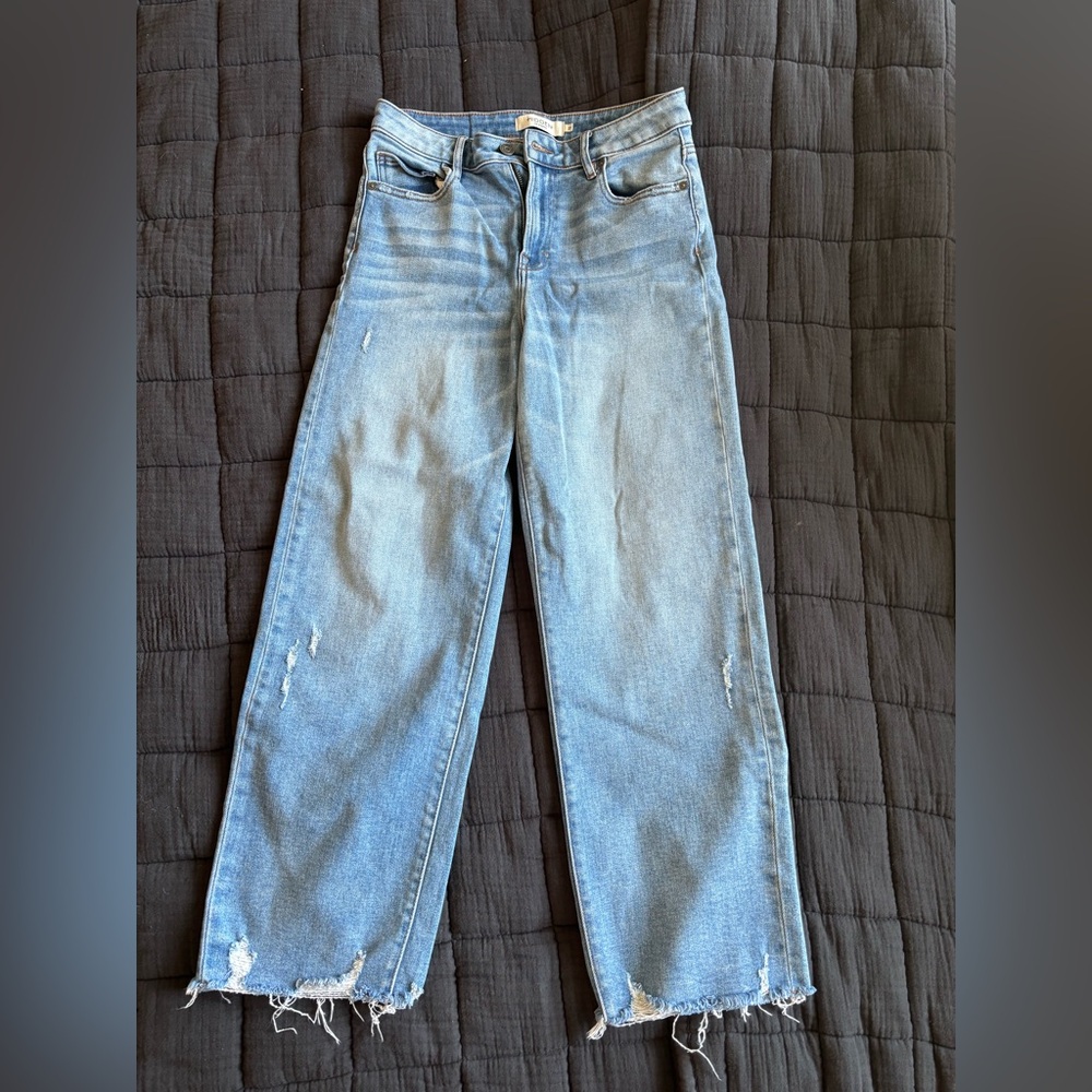 Hidden Light Blue High-Rise Straight Leg Women’s Jeans
